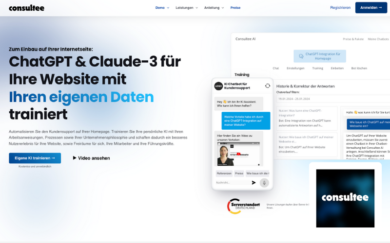 Webdesign Wiesbaden KI Chatbot
